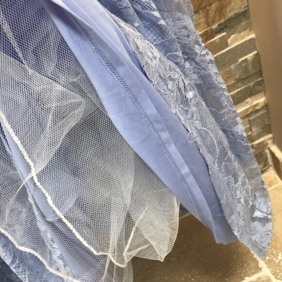 Chic Lavender Floral Women's Prom Dress - Picture 6 of 12